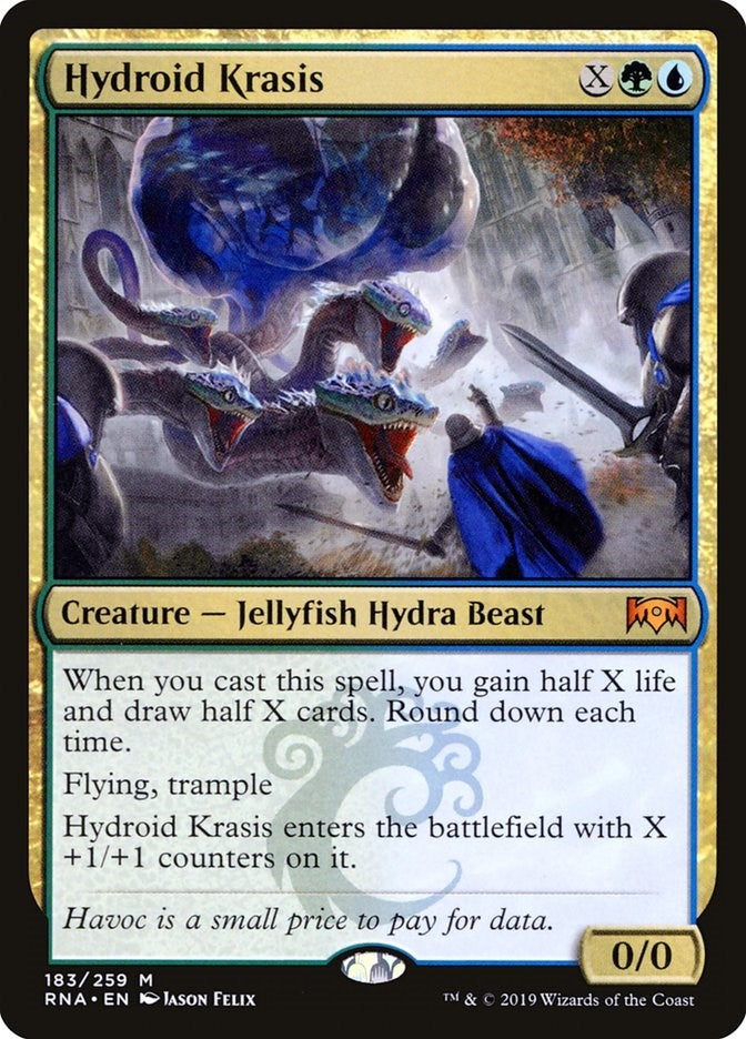 Image for Hydroid Krasis (183) (Ravnica Allegiance) - Magic: The Gathering