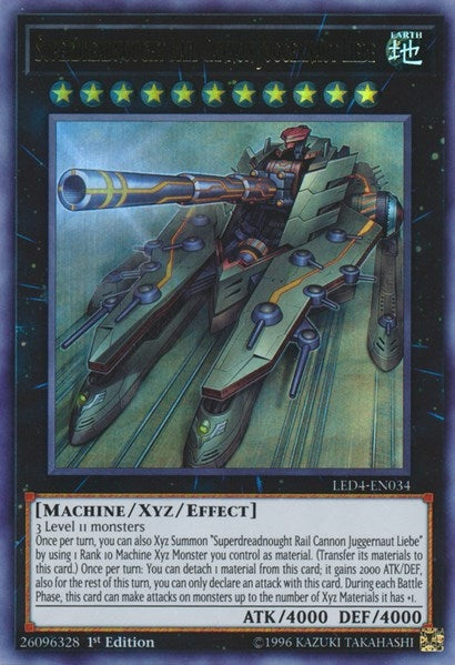 Image for Superdreadnought Rail Cannon Juggernaut Liebe (LED4-EN034) (LED4) - YuGiOh