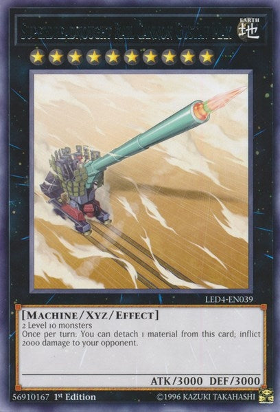Image for Superdreadnought Rail Cannon Gustav Max (LED4-EN039) (LED4) - YuGiOh