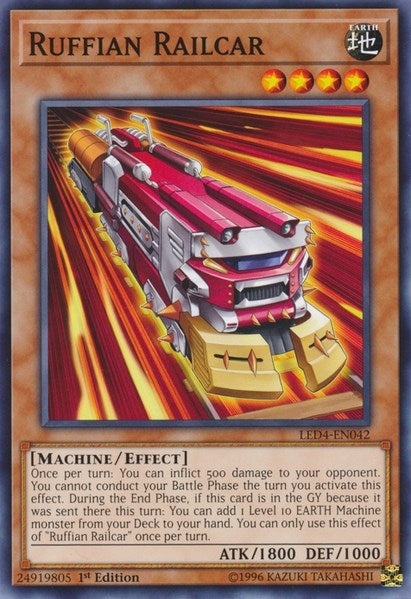 Image for Ruffian Railcar (LED4-EN042) (LED4) - YuGiOh
