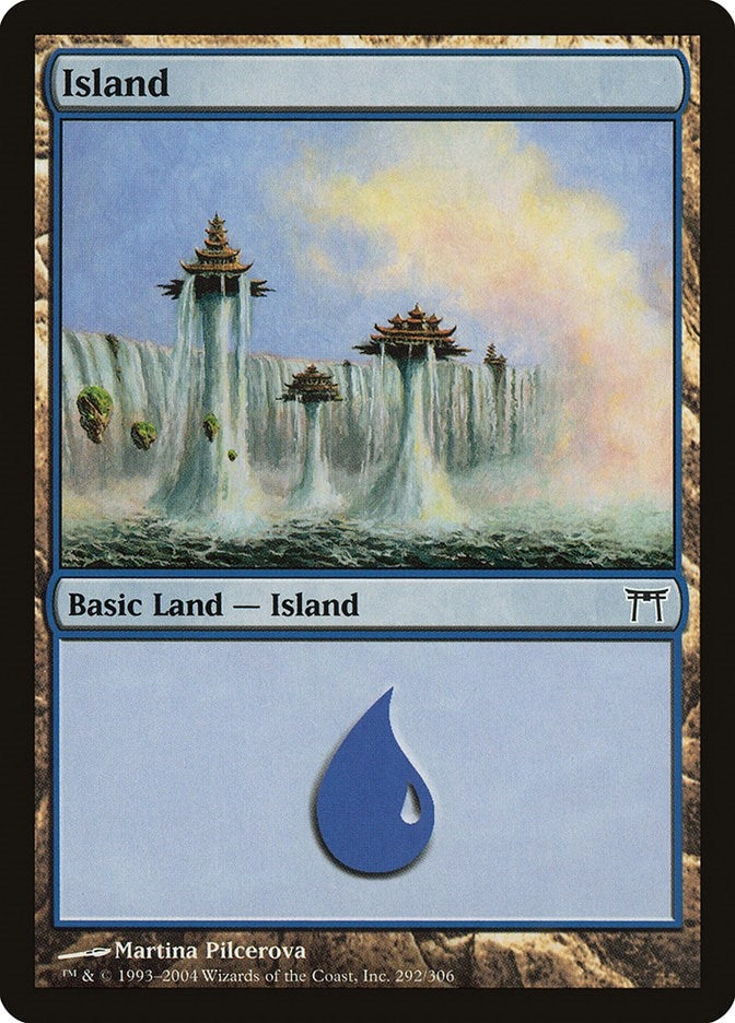 Image for Island (292) (292) (Champions of Kamigawa) - Magic: The Gathering