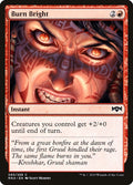 Image for Burn Bright (93) (Ravnica Allegiance) - Magic: The Gathering