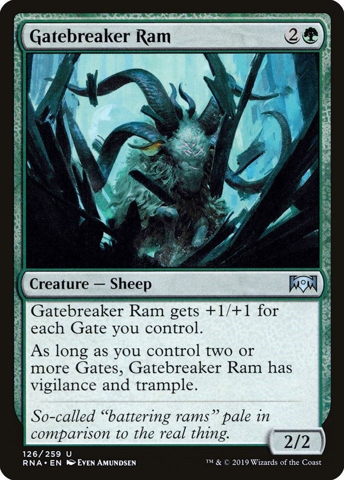 Image for Gatebreaker Ram (126) (Ravnica Allegiance) - Magic: The Gathering