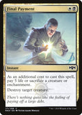 Image for Final Payment (171) (Ravnica Allegiance) - Magic: The Gathering