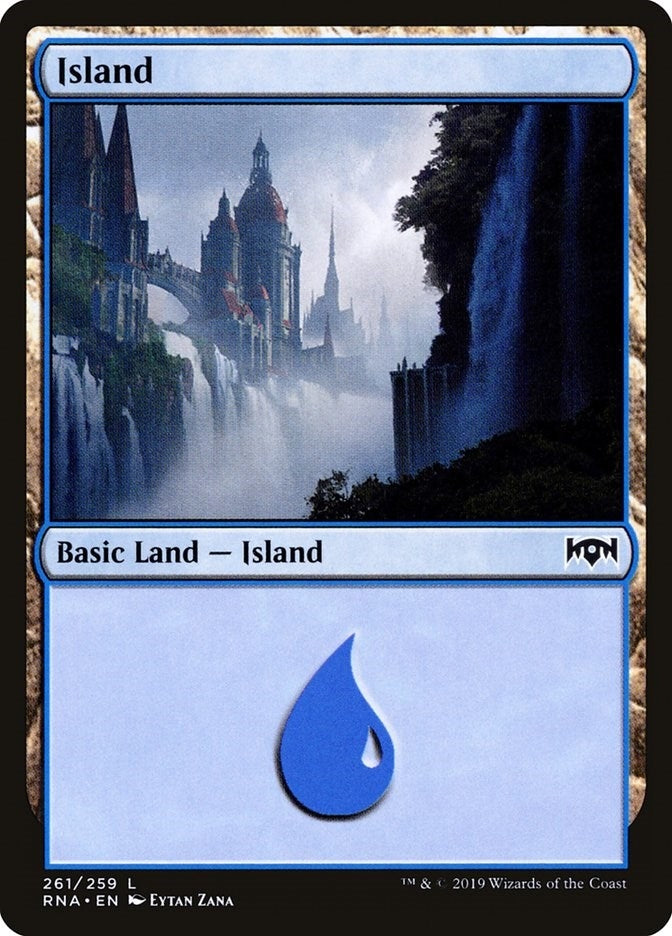 Image for Island (261) (Ravnica Allegiance) - Magic: The Gathering