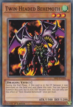 Image for Twin-Headed Behemoth (SS02-ENA06) (SS02) - YuGiOh