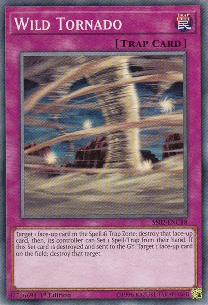 Image for Wild Tornado (SS02-ENC18) (SS02) - YuGiOh