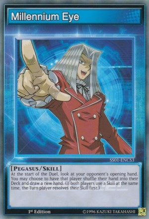 Image for Millennium Eye (SS01-ENCS3) (SS01) - YuGiOh