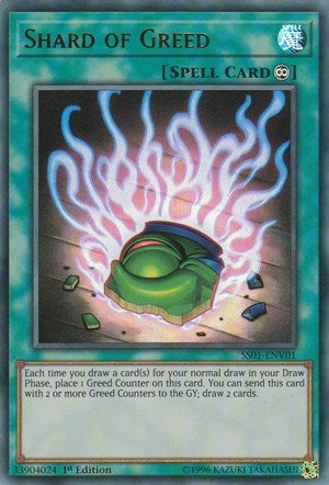 Image for Shard of Greed (SS01-ENV01) (SS01) - YuGiOh