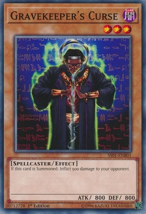 Image for Gravekeeper's Curse (SS01-ENB01) (SS01) - YuGiOh