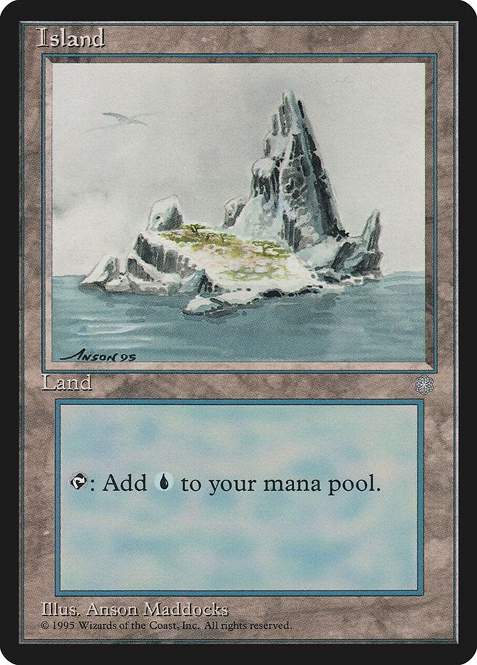 Image for Island (335) (335) (Ice Age) - Magic: The Gathering