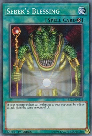 Image for Sebek's Blessing (SS01-ENB14) (SS01) - YuGiOh