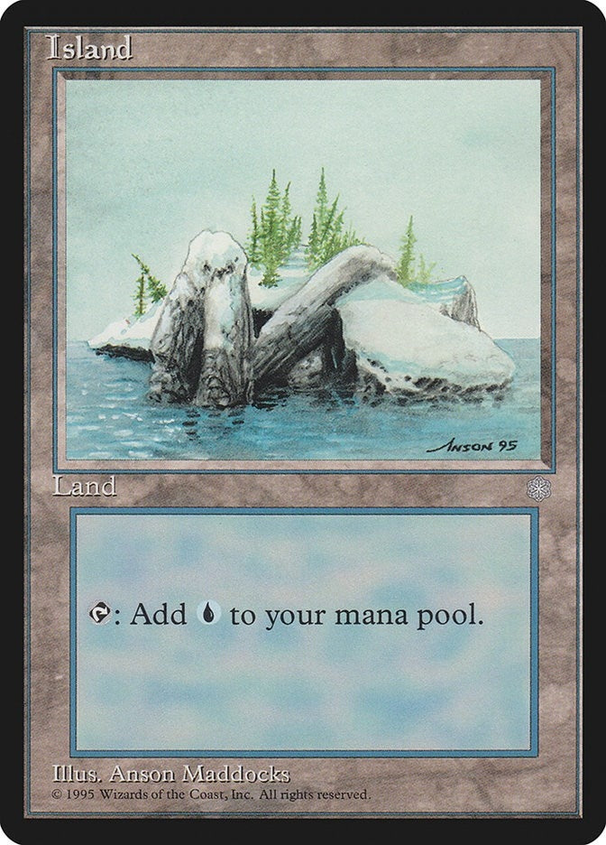 Image for Island (336) (336) (Ice Age) - Magic: The Gathering