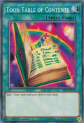 Image for Toon Table of Contents (SS01-ENC10) (SS01) - YuGiOh