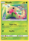 Image for Weedle (2) (2/181) (SM9) - Pokemon
