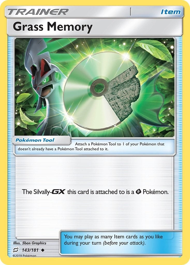 Image for Grass Memory (143/181) (SM9) - Pokemon