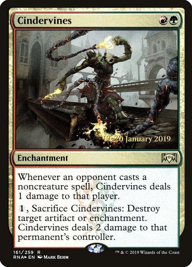 Image for Cindervines (161) (Prerelease Cards) - Magic: The Gathering