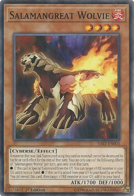 Image for Salamangreat Wolvie (SAST-EN003) (SAST) - YuGiOh