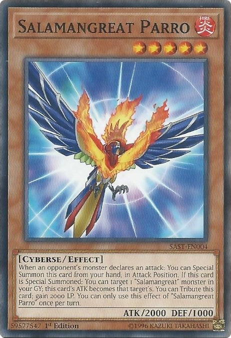 Image for Salamangreat Parro (SAST-EN004) (SAST) - YuGiOh