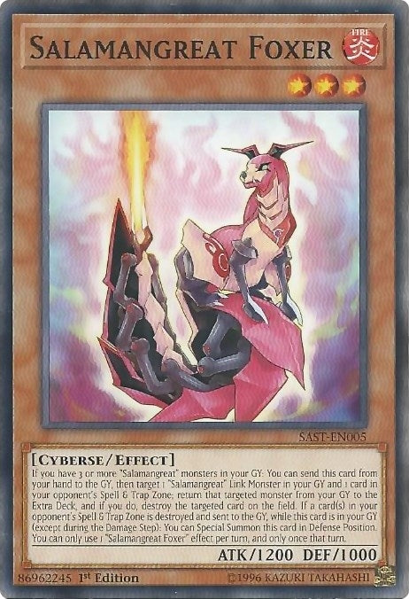 Image for Salamangreat Foxer (SAST-EN005) (SAST) - YuGiOh