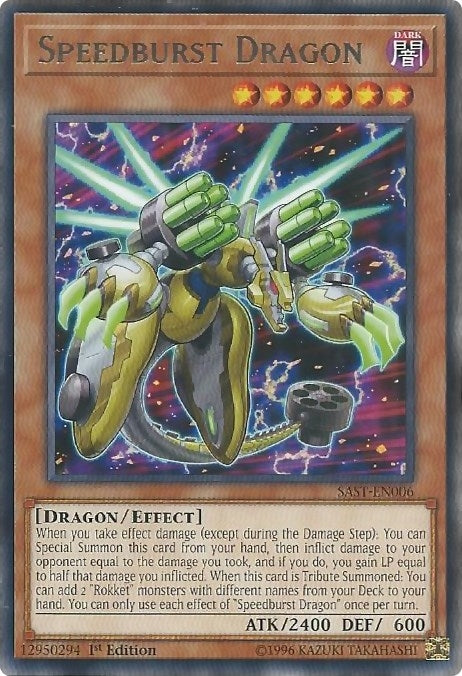 Image for Speedburst Dragon (SAST-EN006) (SAST) - YuGiOh