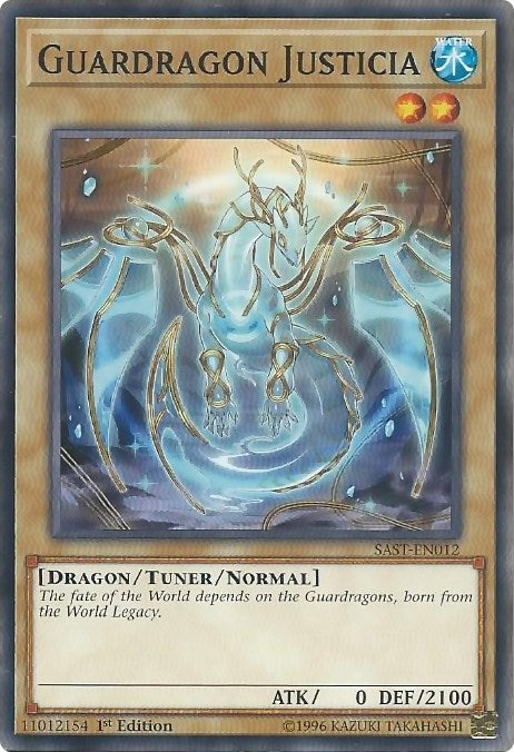 Image for Guardragon Justicia (SAST-EN012) (SAST) - YuGiOh