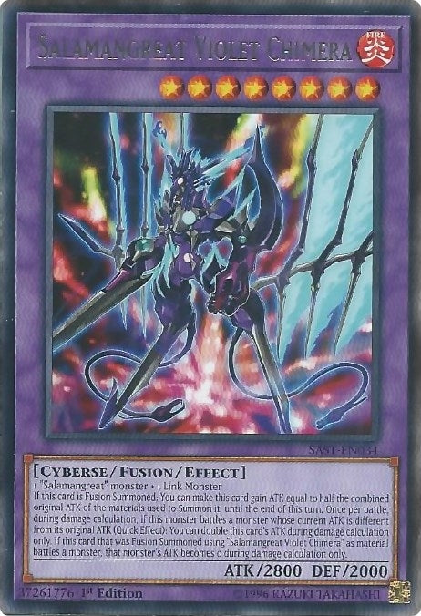 Image for Salamangreat Violet Chimera (SAST-EN034) (SAST) - YuGiOh