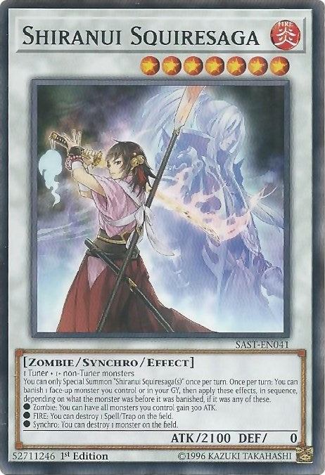 Image for Shiranui Squiresaga (SAST-EN041) (SAST) - YuGiOh