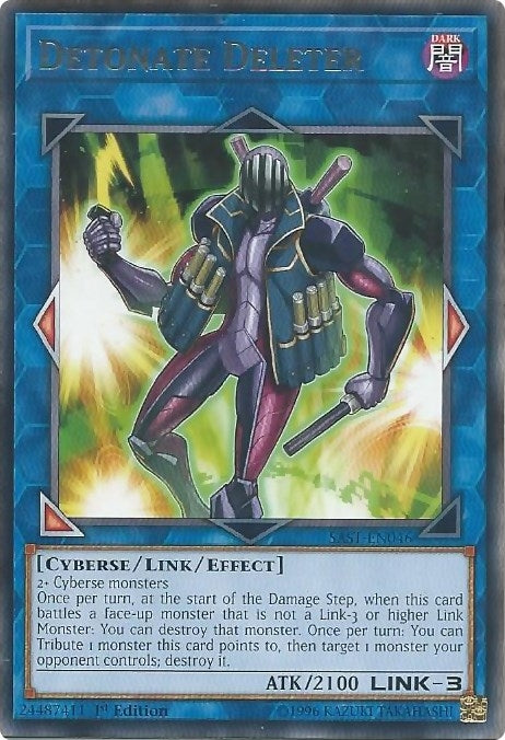 Image for Detonate Deleter (SAST-EN046) (SAST) - YuGiOh