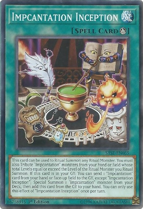 Image for Impcantation Inception (SAST-EN065) (SAST) - YuGiOh