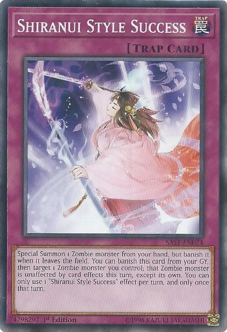 Image for Shiranui Style Success (SAST-EN074) (SAST) - YuGiOh
