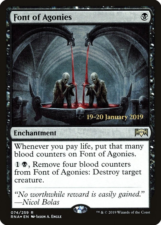 Image for Font of Agonies (74) (Prerelease Cards) - Magic: The Gathering