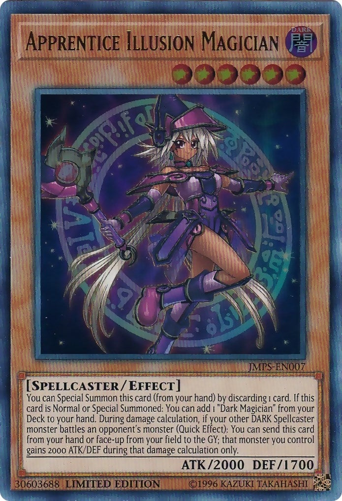 Image for Apprentice Illusion Magician (JMPS-EN007) (JMPS-EN007) (SJMP) - YuGiOh
