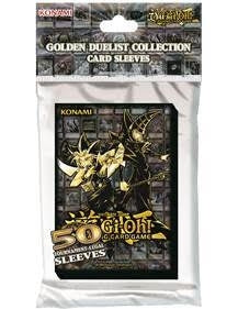 Image for Golden Duelist Collection Card Sleeves for Yu-Gi-Oh! (50-Pack) - Card Sleeves