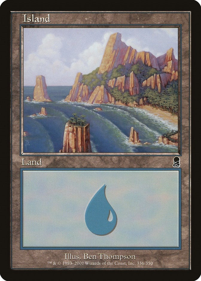 Image for Island (336) (336) (Odyssey) - Magic: The Gathering