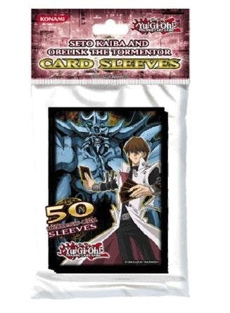 Image for Seto Kaiba and Obelisk the Tormentor Card Sleeves for Yu-Gi-Oh! (50-Pack) - Card Sleeves