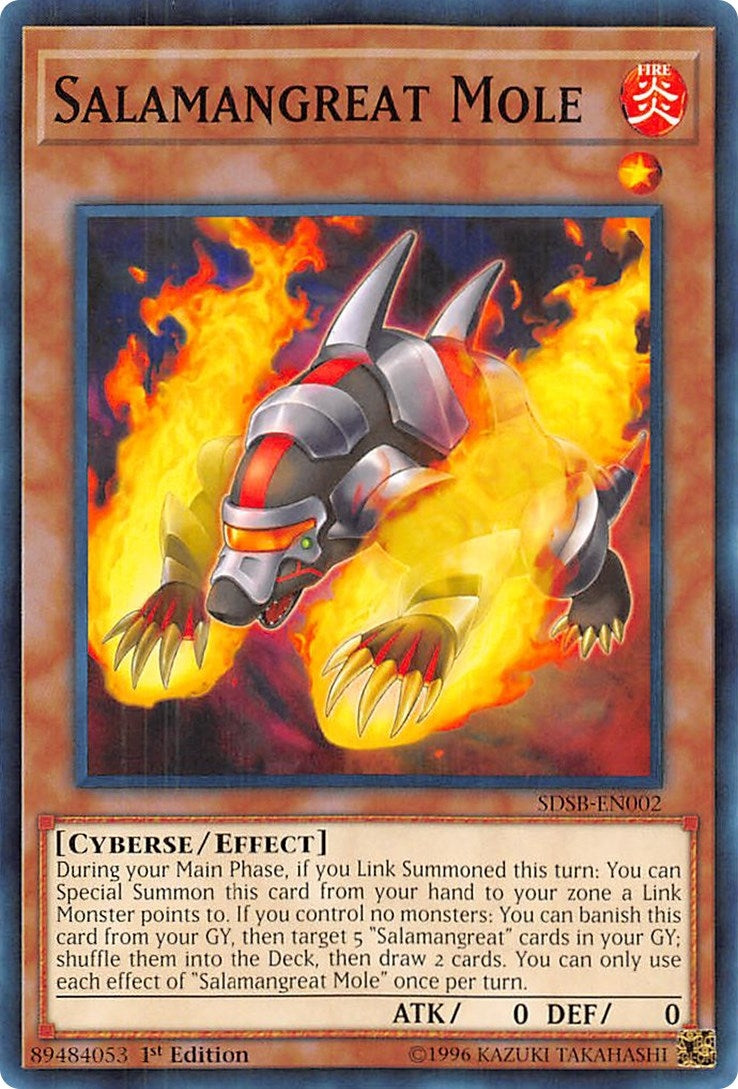Image for Salamangreat Mole (SDSB-EN002) (SDSB) - YuGiOh