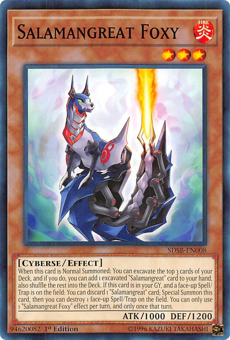 Image for Salamangreat Foxy (SDSB-EN008) (SDSB) - YuGiOh