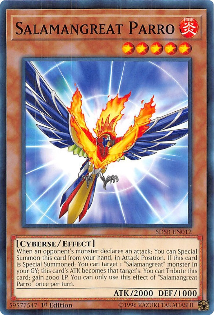 Image for Salamangreat Parro (SDSB-EN012) (SDSB) - YuGiOh
