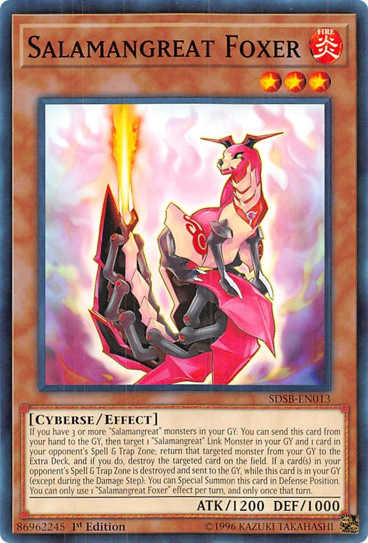 Image for Salamangreat Foxer (SDSB-EN013) (SDSB) - YuGiOh