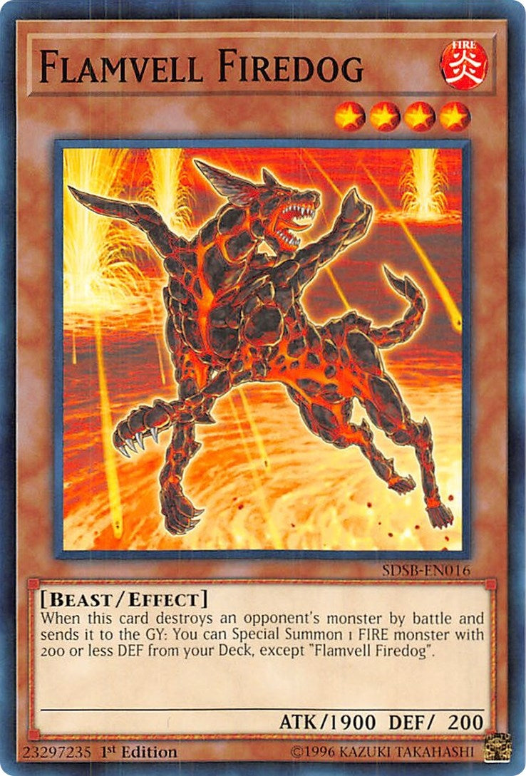 Image for Flamvell Firedog (SDSB-EN016) (SDSB) - YuGiOh