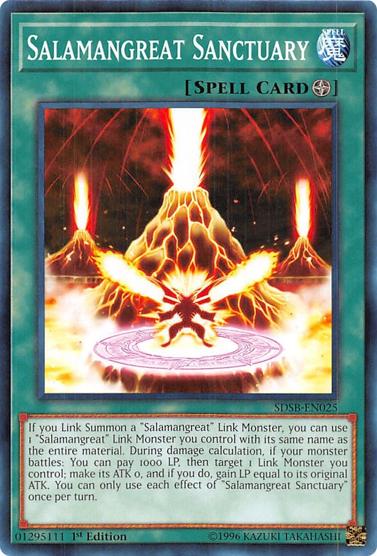 Image for Salamangreat Sanctuary (SDSB-EN025) (SDSB) - YuGiOh