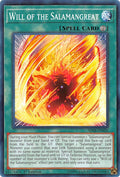 Image for Will of the Salamangreat (SDSB-EN026) (SDSB) - YuGiOh