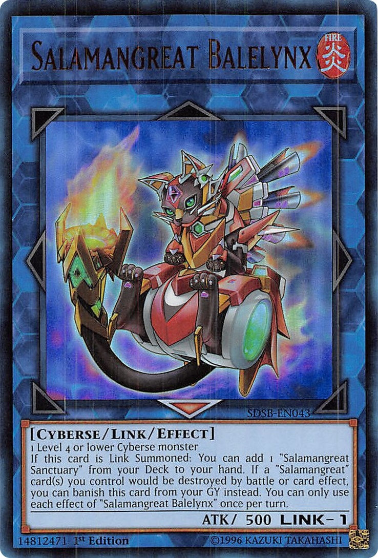 Image for Salamangreat Balelynx (SDSB-EN043) (SDSB) - YuGiOh