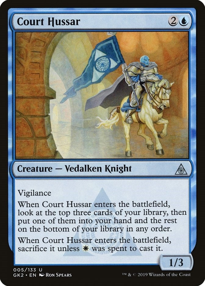 Image for Court Hussar (5) (Ravnica Allegiance: Guild Kits) - Magic: The Gathering