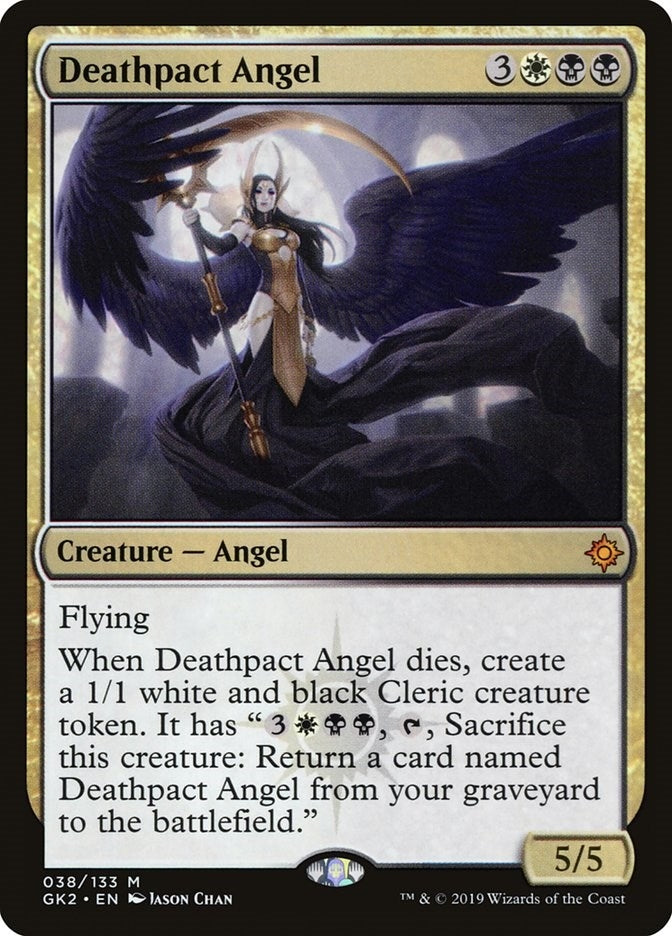 Image for Deathpact Angel (38) (Ravnica Allegiance: Guild Kits) - Magic: The Gathering
