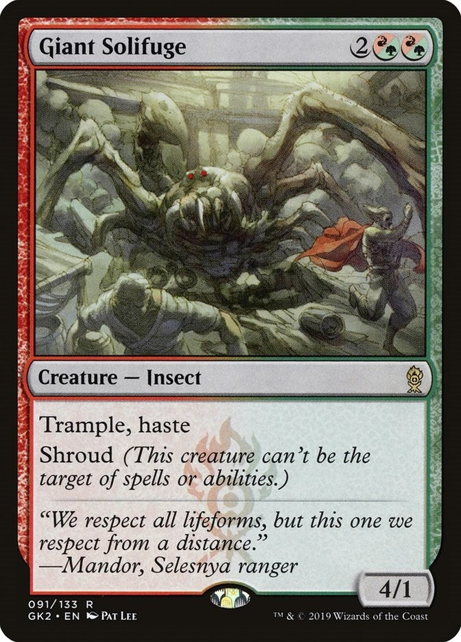 Image for Giant Solifuge (91) (Ravnica Allegiance: Guild Kits) - Magic: The Gathering