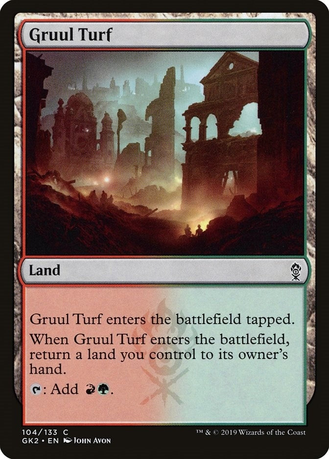 Image for Gruul Turf (104) (Ravnica Allegiance: Guild Kits) - Magic: The Gathering