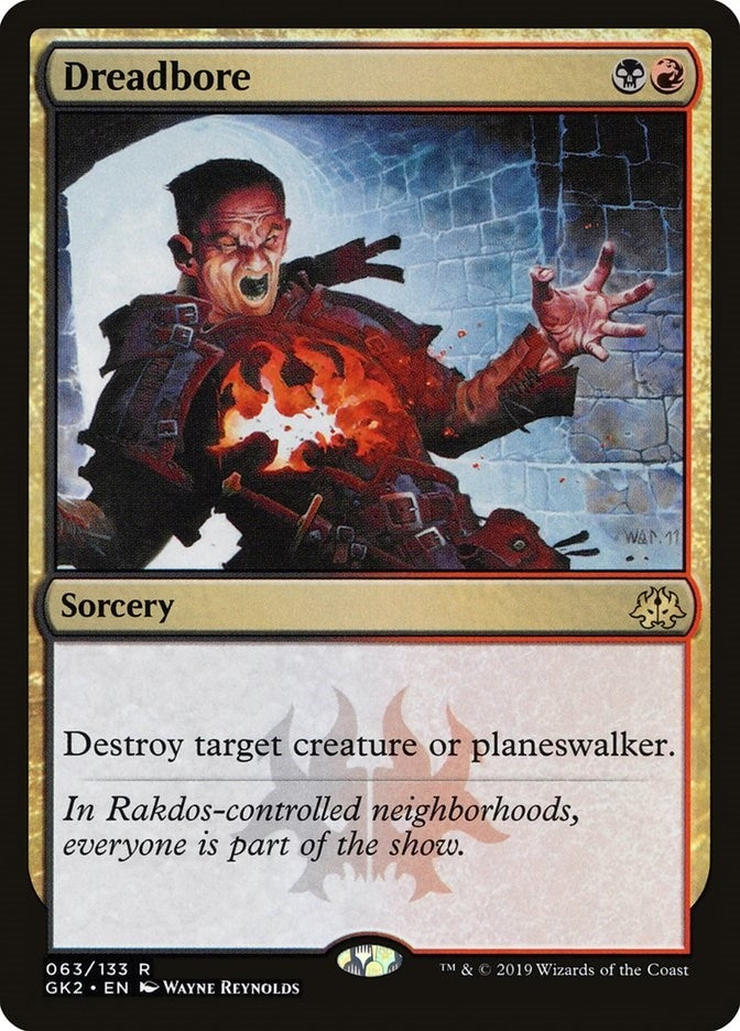 Image for Dreadbore (63) (Ravnica Allegiance: Guild Kits) - Magic: The Gathering