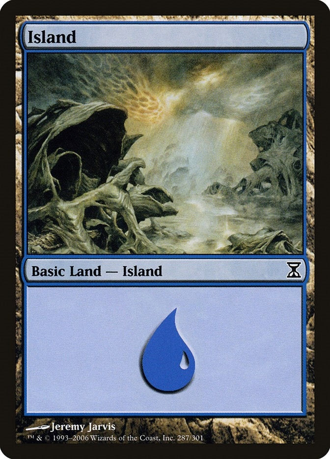 Image for Island (287) (287) (Time Spiral) - Magic: The Gathering